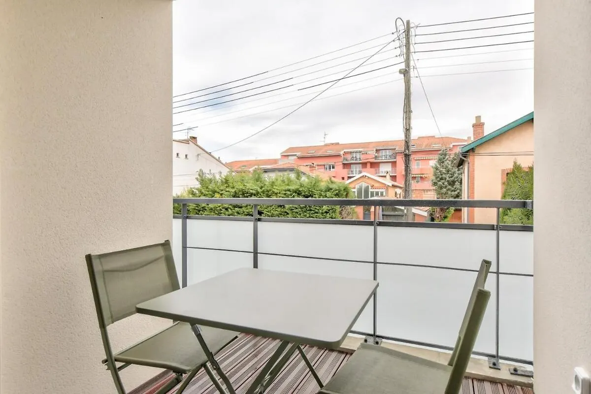 Апартаменты Oiqia Bonnefoy ~ Appartement 1 Chambre Avec Balcon Тулуза