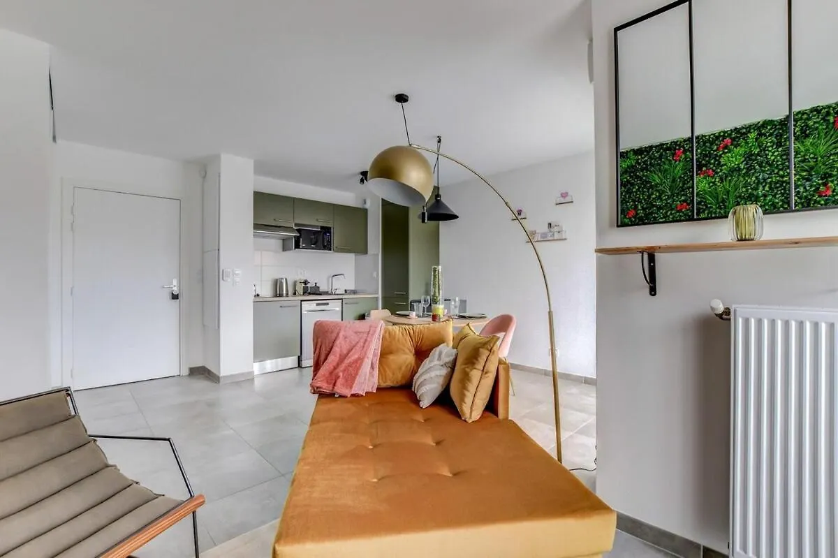 Апартаменты Oiqia Bonnefoy ~ Appartement 1 Chambre Avec Balcon Тулуза